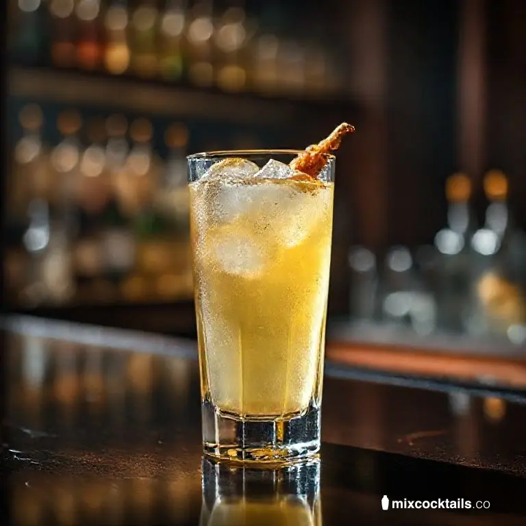 Asiatisk ingefær-lime cocktail
